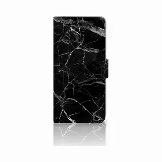 B2Ctelecom Huawei P30 Pro Bookcase Marmer Zwart - Origineel Cadeau Vader