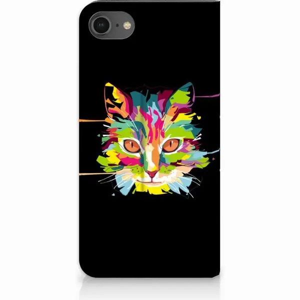 B2Ctelecom IPhone 7 | 8 | Se (2020) | Se (2022) Magnet Case Cat Color thumbnail
