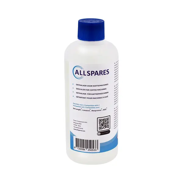 AllSpares Entkalker Für Kaffeemaschinen Geeignet Für Delonghi EcoDecalk DLSC500 Und Aeg M3BICD200 (500 Ml (1er Pack)) thumbnail