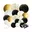 Goud, Wit, Zwart