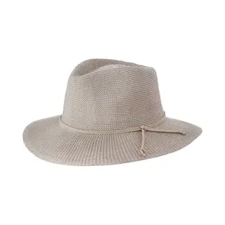 House Of Ord Cape Town Gilly Fedora Hut Damen Sonnenhut Faltbarer Sommerhut Mit Uv Schutz - In Größe M - Größe, M/L, 58 Cm Farbe, Stone