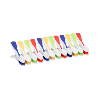Wasknijpers - 84x Stuks - Multi-kleur - Kunststof - Wasspelden
