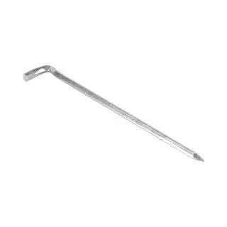 Grondpennen/tentharingen - 6x - 16 Cm - Metaal - Voor Harde Ondergrond - Camping