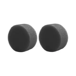 Haza Ecologisch Grimeer Sponsje - 2x - Rond - Antraciet - Natuurlijk Make Up Sponsje - Grimeersponsje - Smincken - Grimeer Accessoires
