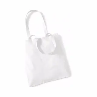 10x Katoenen Schoudertasjes Wit 42 X 38 Cm - 10 Liter - Shopper/boodschappen Tas - Tote Bag - Draagtas