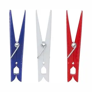 Betra Grote Wasknijpers / Wasspelden - 12x Stuks - Kunststof Met Metalen Veer - Wasgoed Ophangen