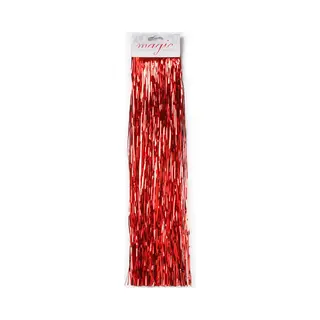 Inge-glas Engelenhaar - Rood - 50 Cm - Lametta Haar - Folie - Tinsel - Kerstversiering