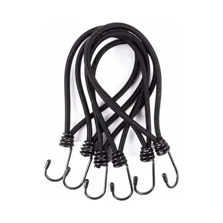 Benson Spanelastieken - Met Haak - 12x Stuks - Spanners Voor Spandoeken - Afdekzeilen/netten