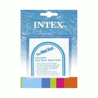 Intex Reparatieset Voor Opblaasbare Artikelen - 12 Stuks - 7x7 Cm