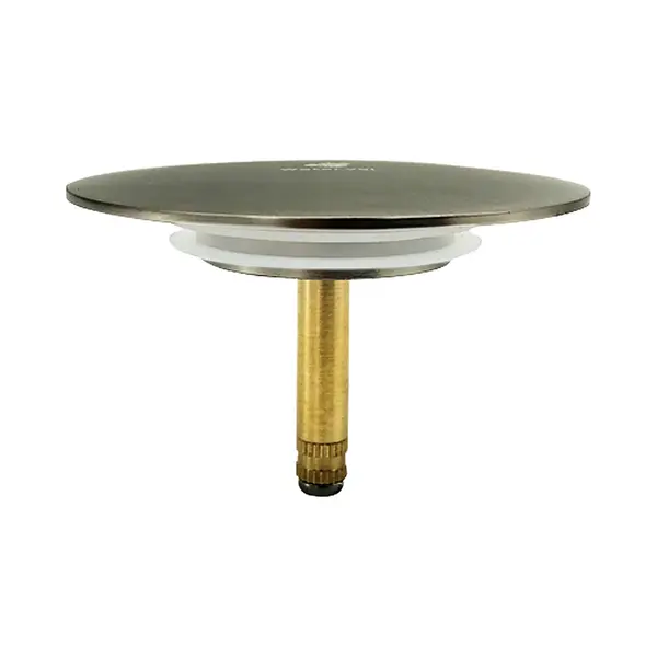 Waterval Rvs Badkuip Afvoerplug Badkamer - Badkuipstop Met Dubbele Afdichting – Verstelbare Badplug Universele Afvoerplug Voor Uw Badkuip - 72 Mm thumbnail