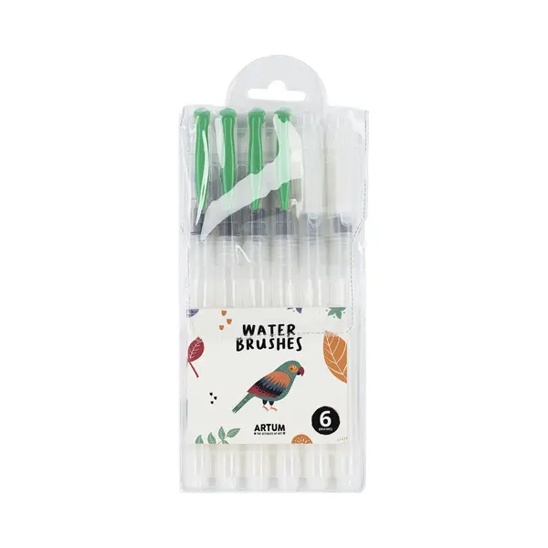 Artum - Waterbrush Set - 6 Delig Waterpenseel thumbnail