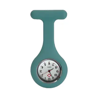 Fako® - Verpleegstershorloge - Zusterhorloge - Siliconen Uni - Azuurblauw