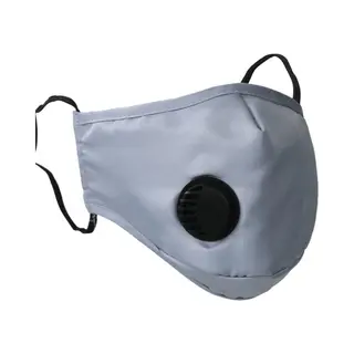 Gsmscherm Kapot © Perfect Fit Mondmasker / Mondkapje Herbruikbaar - Grijs - Met Ademventiel