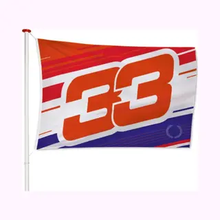 Vlaggen Unie Max 33 Vlag - 70x100cm - Kwaliteitsvlag - Geschikt Voor Buiten