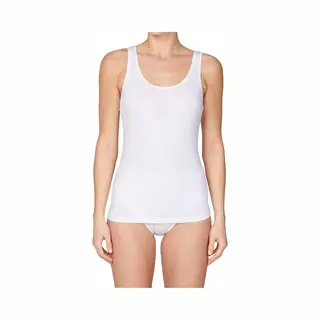 Apollo Onderhemden Singlet Dames Bamboe Wit 2 Stuks Maat M
