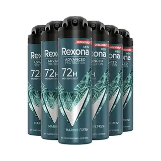 Rexona Men Advanced Anti-Transpirant Spray Marine Fresh 6 X 150ml
