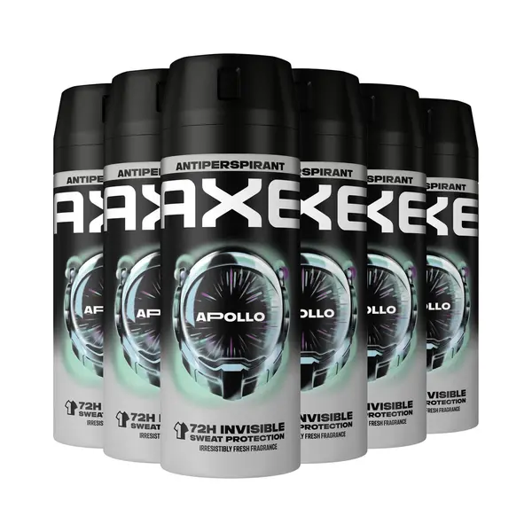 Axe Anti-transpirant Spray - Apollo - 6 X 150 Ml - Voordeelverpakking thumbnail