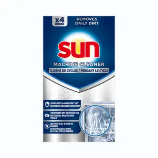 Sun - Machine Cleaner - In-Wash - Vaatwasmachinereiniger - 4 Wasbeurten
