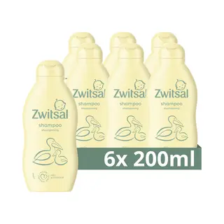 6x Zwitsal Shampoo 200 Ml