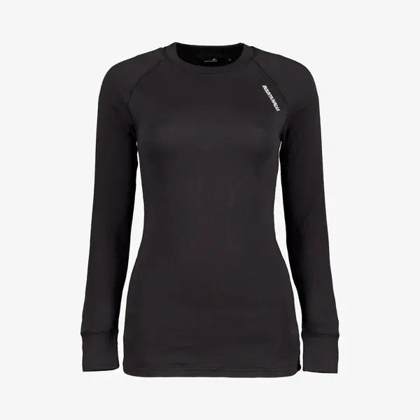 Mountain Peak Dames Thermoshirt Met Lange Mouwen - Zwart - Maat M thumbnail