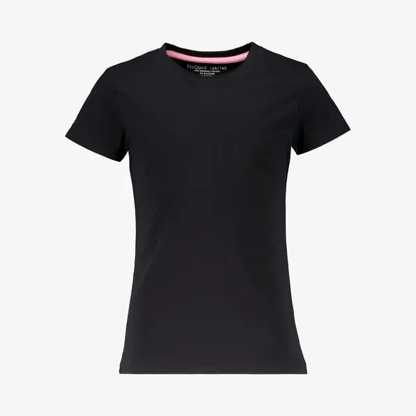 TwoDay Basic Meisjes T-shirt Zwart - Maat 134/140 thumbnail