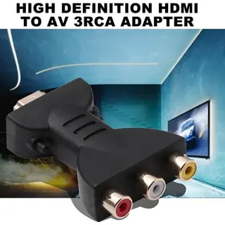 New Age Devi - Hdmi Naar 3 Video Rca Audio Adapter Connector
