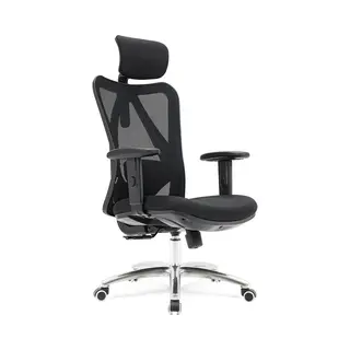 LifeGoods Ergonomische Bureaustoel - NEN1335-gecertificeerd - Gamestoel - Office Chair - Volwassenen - Kantoorstoel - Hoofdsteun - Zwart/Chroom