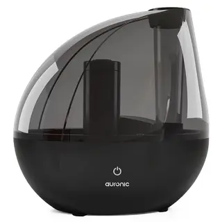 Auronic Luftbefeuchter - Geeignet Für Babyzimmer & Schlafzimmer - Schwarz - Inklusive Wasserfilter