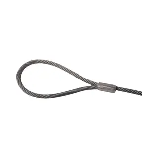 Aanhangwagendirect Stalen Losbreekkabel 53 Cm