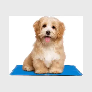 909 Outdoor Koelmat Voor Huisdieren – Koeling Mat Voor Honden En Katten – Cooling Mat – Blauw - 40 X 50 X 1 Cm