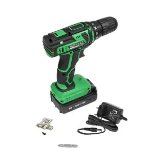 Hofftech Accu Boormachine - Led-lamp - Batterij-indicator - 20V - 1.3 Ah