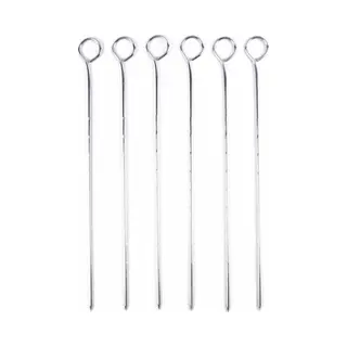 Benson Barbecue Spiezen - 6st - Van Metaal - 28 Cm - Bbq Vleespennen