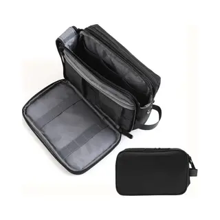 VeryGoods™ Premium Toilettas Heren - Toiletzak Met Haak 4L - Waterafstotend & Georganiseerd - Reis Toilettassen Mannen & Dames - Jongen - Zwart