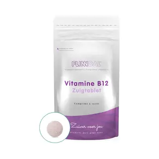 Flinndal Vitamine B12 Zuigtabletten - Voor Het Geheugen, Zenuwstelsen En Energie - 30 Tabletten