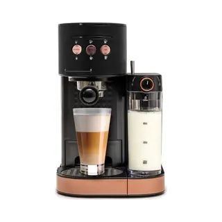 BluMill Koffiemachine - Pistonmachine - Espressomachine - Automatische Melkschuimer & 2 Portafilters - 1, 2 Liter Waterreservoir