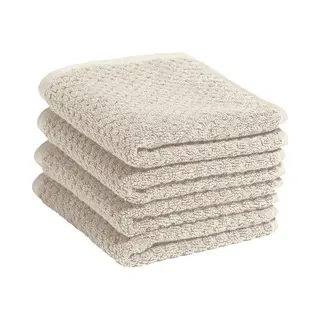 Yumeko Gastendoekjes Dots Wit Zand 30x50 - 4 St