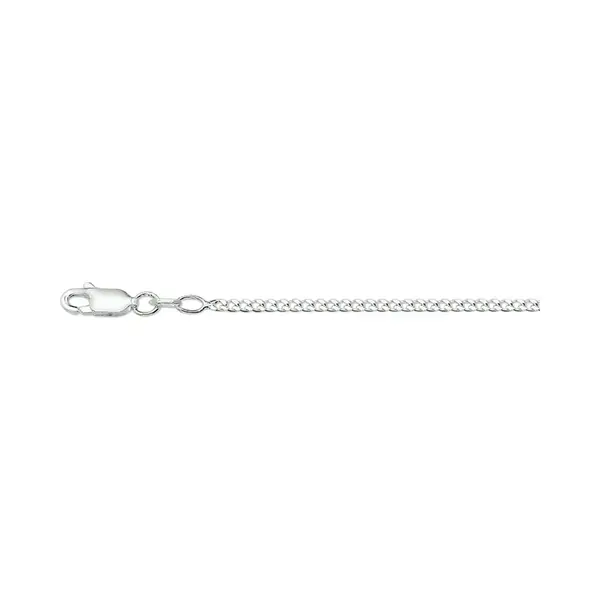 Yo&No - Ketting - Zilver - Gourmet - 2.0mm - 42cm -Sieraden Vrouw - Heren - Gerhodineerd - Zilver 925 thumbnail