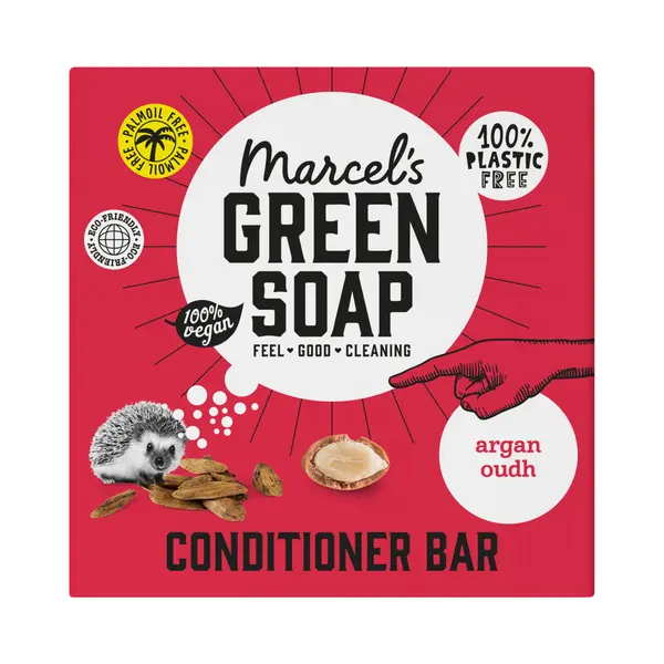 Marcel's Green Soap Conditioner Bar Argan&Oudh 60 Gr thumbnail