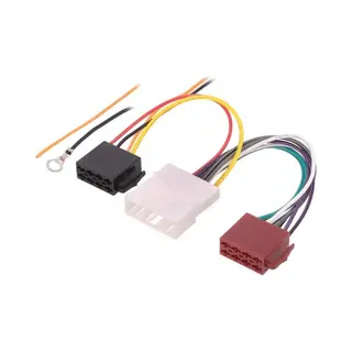 Cartronix Iso Verloopstekker Voor Autoradio – Geschikt Voor Opel, Nissan, Renault (13 Pins)
