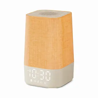 Uply Wake Up Light - Mit Usb-Ladestation - Mit 30 Tönen - Wecker Mit Licht - Weißes Rauschen - Digitaler Wecker