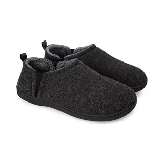 Pantoffels Heren - Sloffen - Zwart - Anti-slip - Maat 46/47 - Comfeet