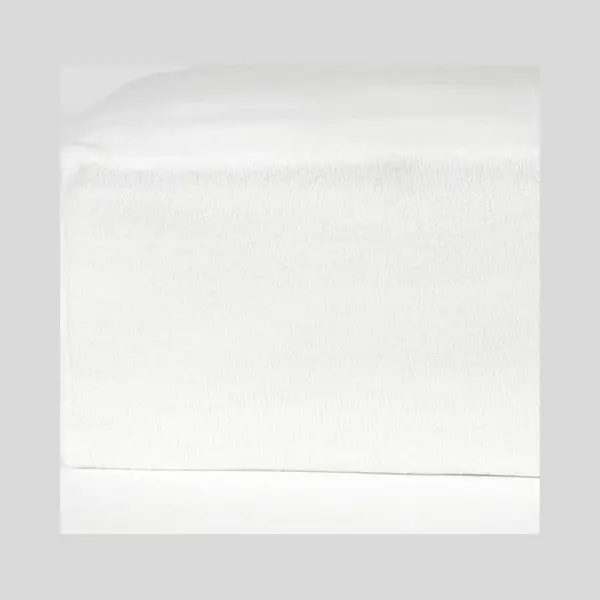 Home bedding Molton Hoeslaken Voor Matras Tweepersoons+ 160x200 Cm Rondom Elastiek+30 Cm- Hoekhoogte-geschikt Voor Boxspring-Wit thumbnail