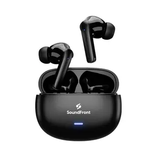 SoundFront Ultimate - Draadloze Oordopjes - 26dB Anc - Zwart