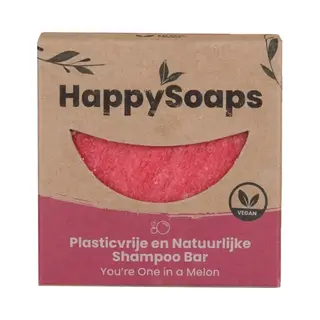 HappySoaps Shampoo Bar You're One In A Melon 70 Gr