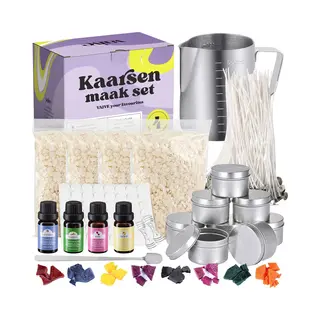 Vaive Diy Kaarsen Maken Set - Kaarsenhouder - Geurkaars - Kaars - Voor Volwassenen & Kinderen