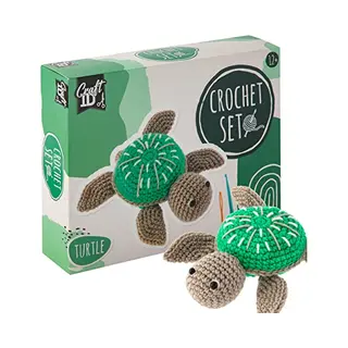 Craft Id Haakpakket Schildpad | Amigurumi Haken Nederlands | Knuffels Haken | Geschikt Voor 12 Jaar En Ouder | Haakpakketten Voor Volwassenen