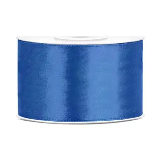 Hobby Sierlint Satijn - Blauw - 25 Meter - Cadeaulint Satijnlint/sierlinten - Decoratie - Inpakken