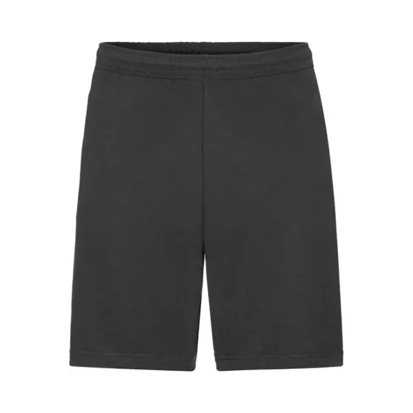 Fruit of the Loom Zwarte Shorts / Korte Joggingbroek Voor Heren - Zwart - Katoen - Kort Joggingbroekje Xl thumbnail