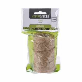 Pro Garden 1x Rolletjes Touw Van 75 Meter - Touw Op Rol - Inpaktouw/hobbytouw/Touw Voor Klussen