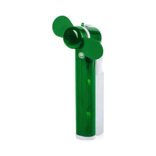 Handventilator - Groen - Waaier Met Waterverstruiver - 16 Cm - Mini
